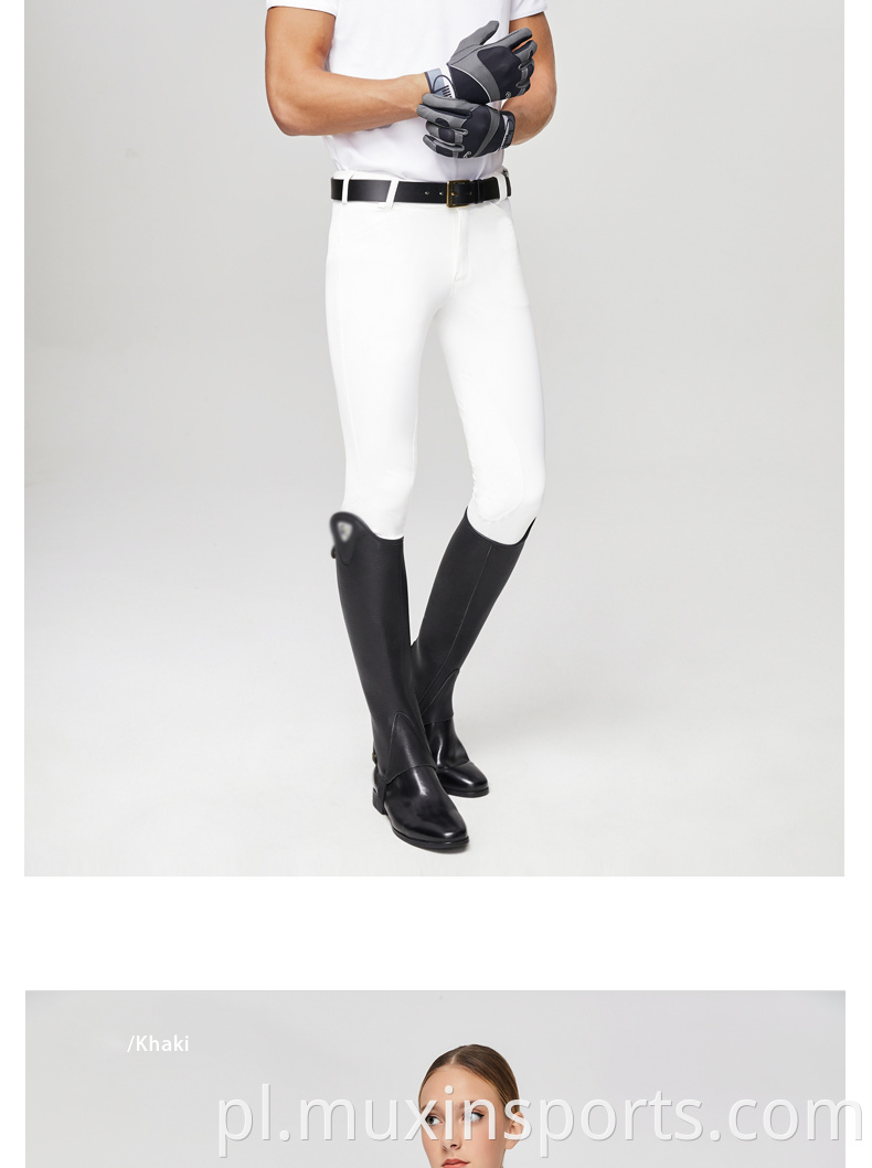 Elegant White Riding Pants